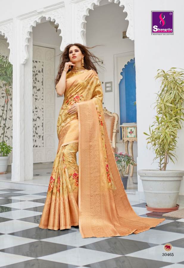 Shangrila Present Shimona Digital Sarees Catalogue