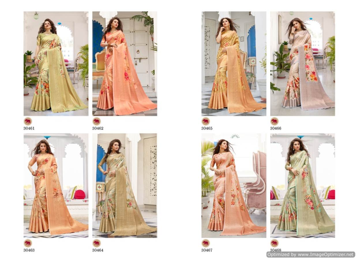 Shangrila Present Shimona Digital Sarees Catalogue