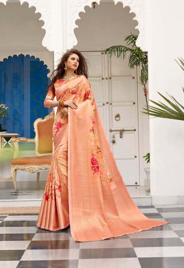 Shangrila Present Shimona Digital Sarees Catalogue