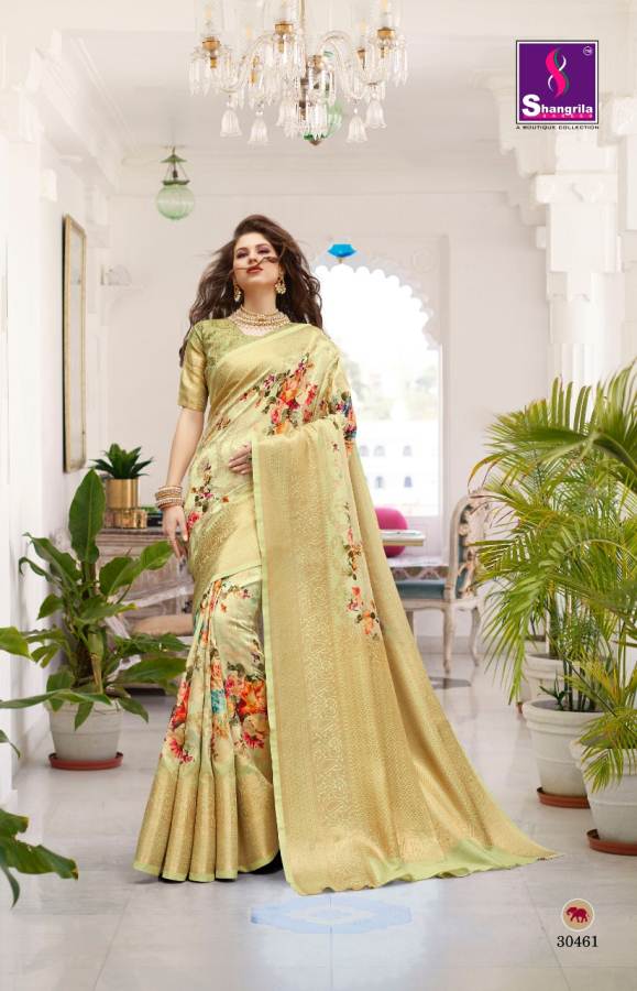 Shangrila Present Shimona Digital Sarees Catalogue