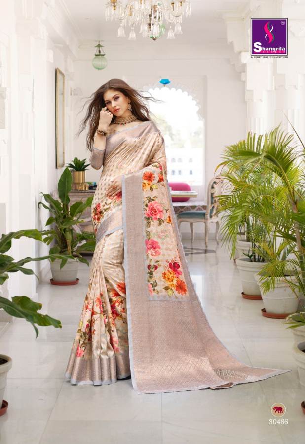 Shangrila Present Shimona Digital Sarees Catalogue