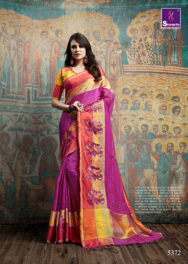 Shangrila Present Tanvee Silk Saree Collection