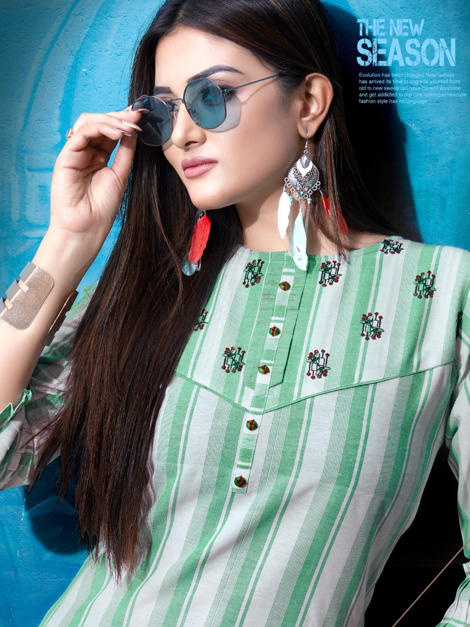 Shivasuki Looks Present Sapphire Kurtis Catalogue