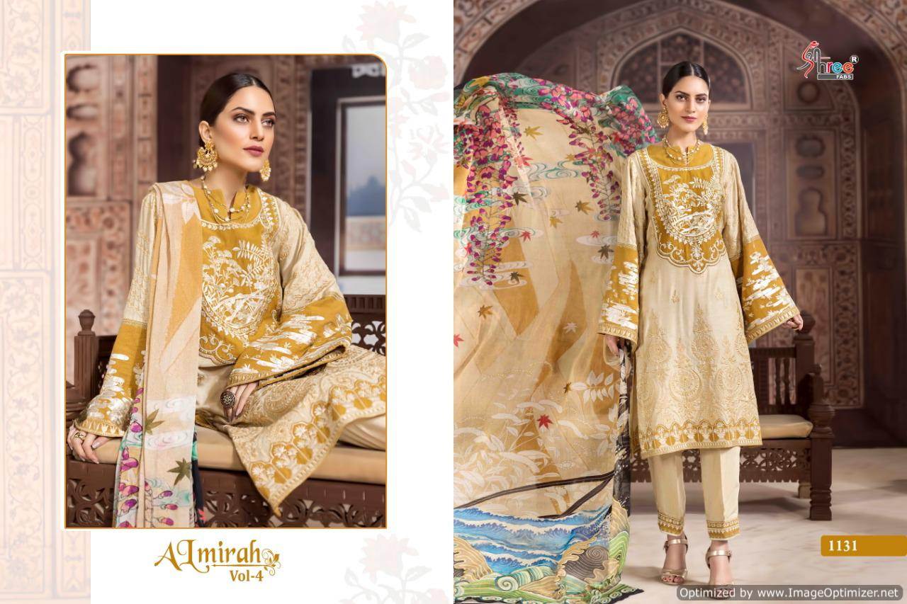 Shree Present Almirah Vol 4 Pakistani Salwar Suits Collection.