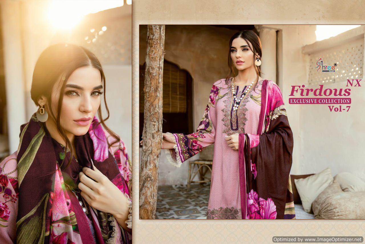 Shree Present Firdous Exclusive Collection Vol 7 Nx Pakistani Suits