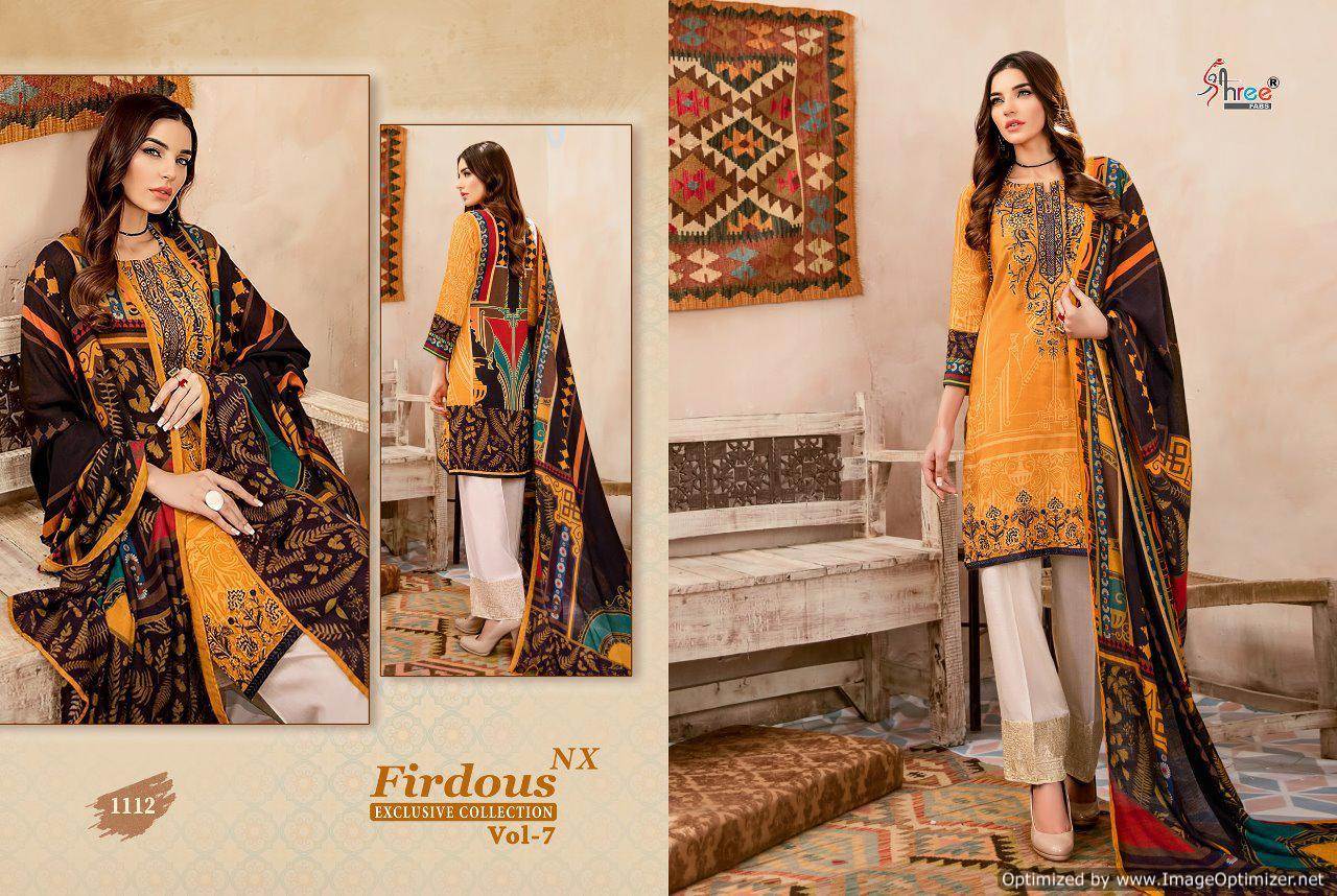 Shree Present Firdous Exclusive Collection Vol 7 Nx Pakistani Suits