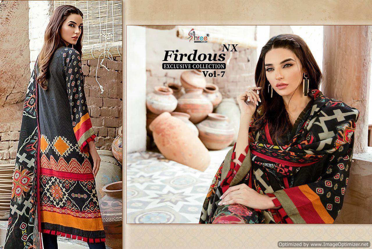 Shree Present Firdous Exclusive Collection Vol 7 Nx Pakistani Suits