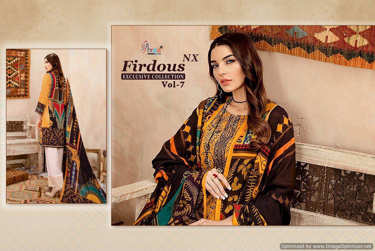 Shree Present Firdous Exclusive Collection Vol 7 Nx Pakistani Suits