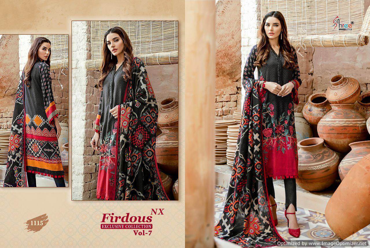 Shree Present Firdous Exclusive Collection Vol 7 Nx Pakistani Suits