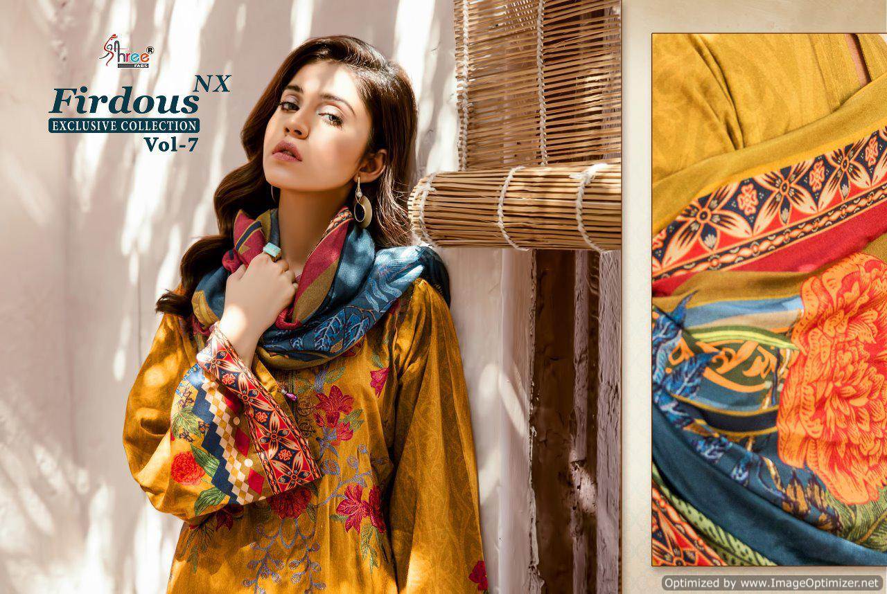 Shree Present Firdous Exclusive Collection Vol 7 Nx Pakistani Suits