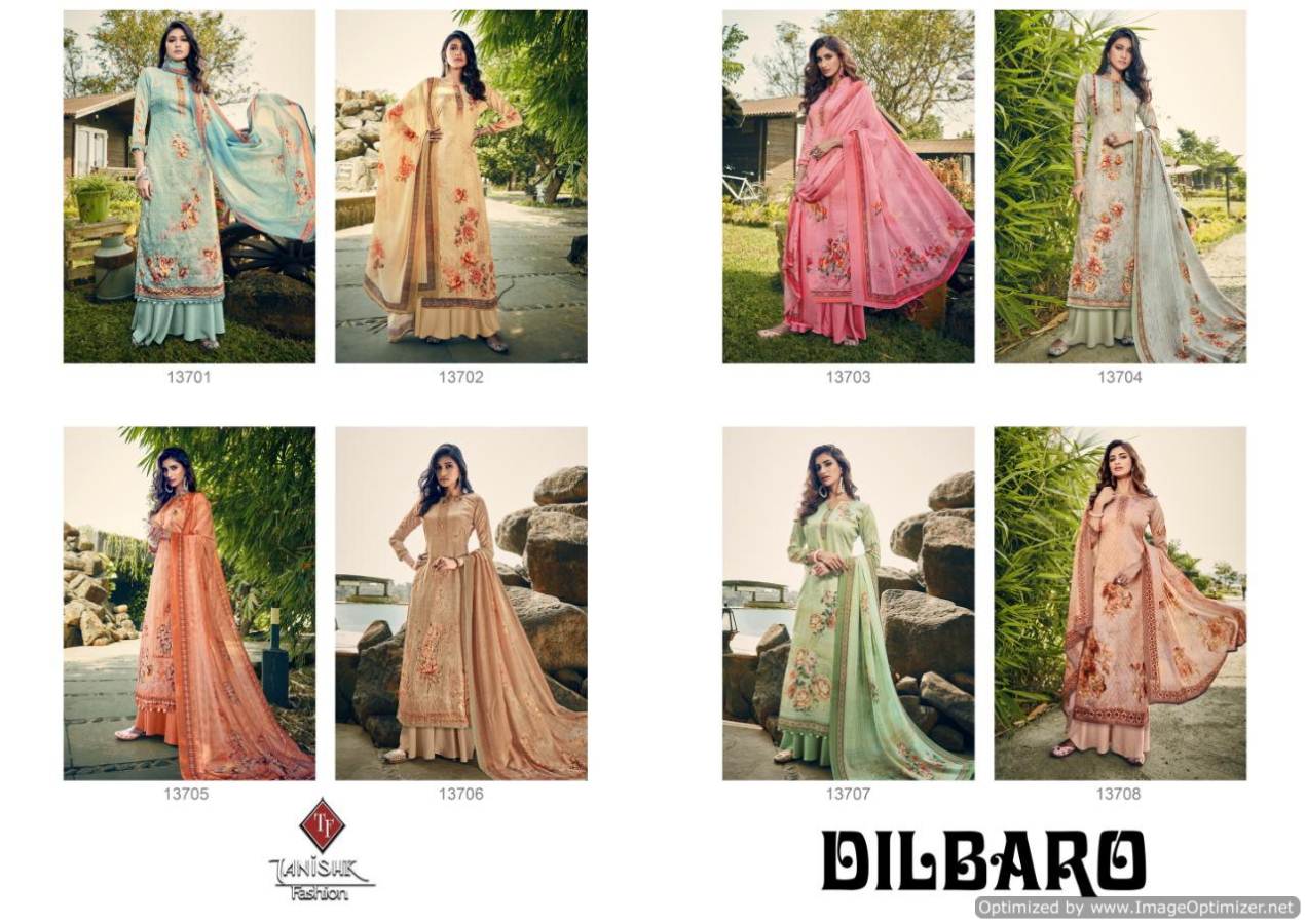 Tanishk Present Dilbaro Dress Material Collection.