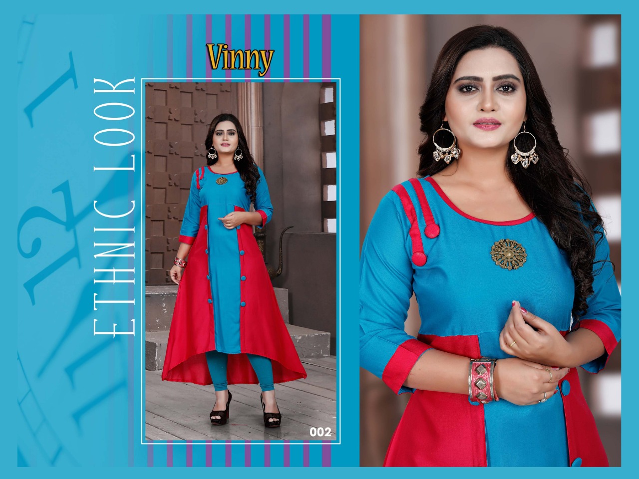 Vinny Designer Kurtis Catalogue