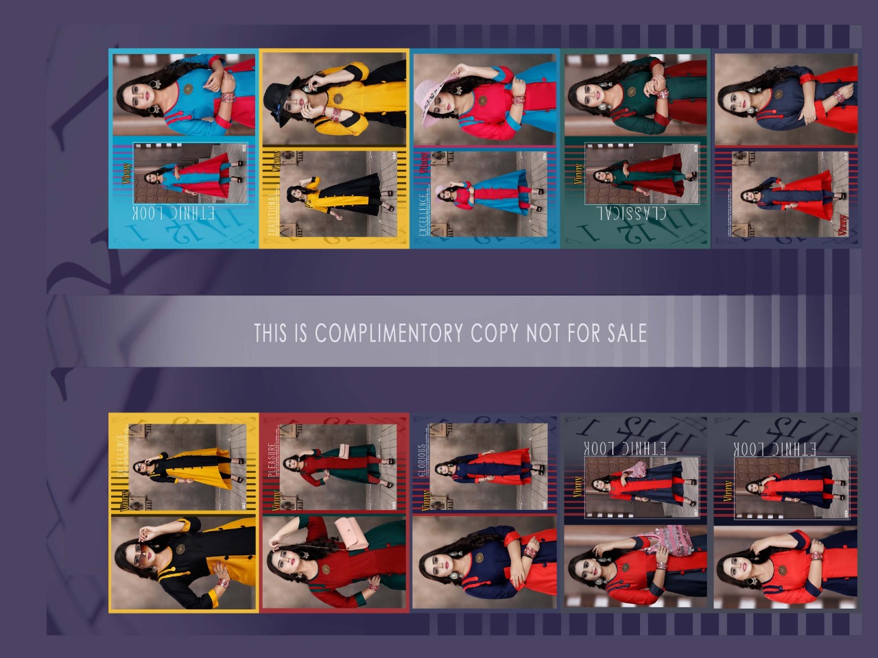 Vinny Designer Kurtis Catalogue