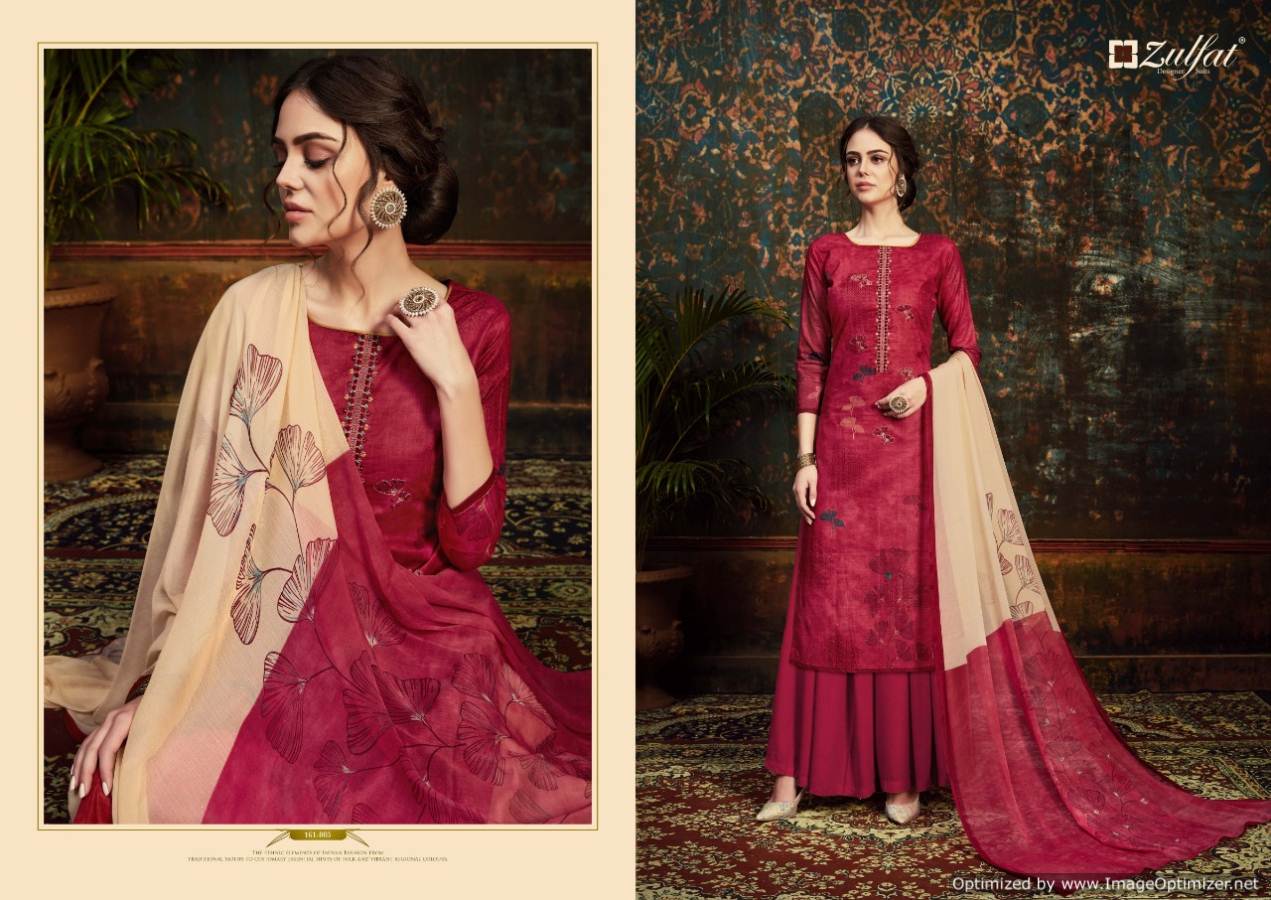 Zulfat Present Rosie Dress Material Collection.