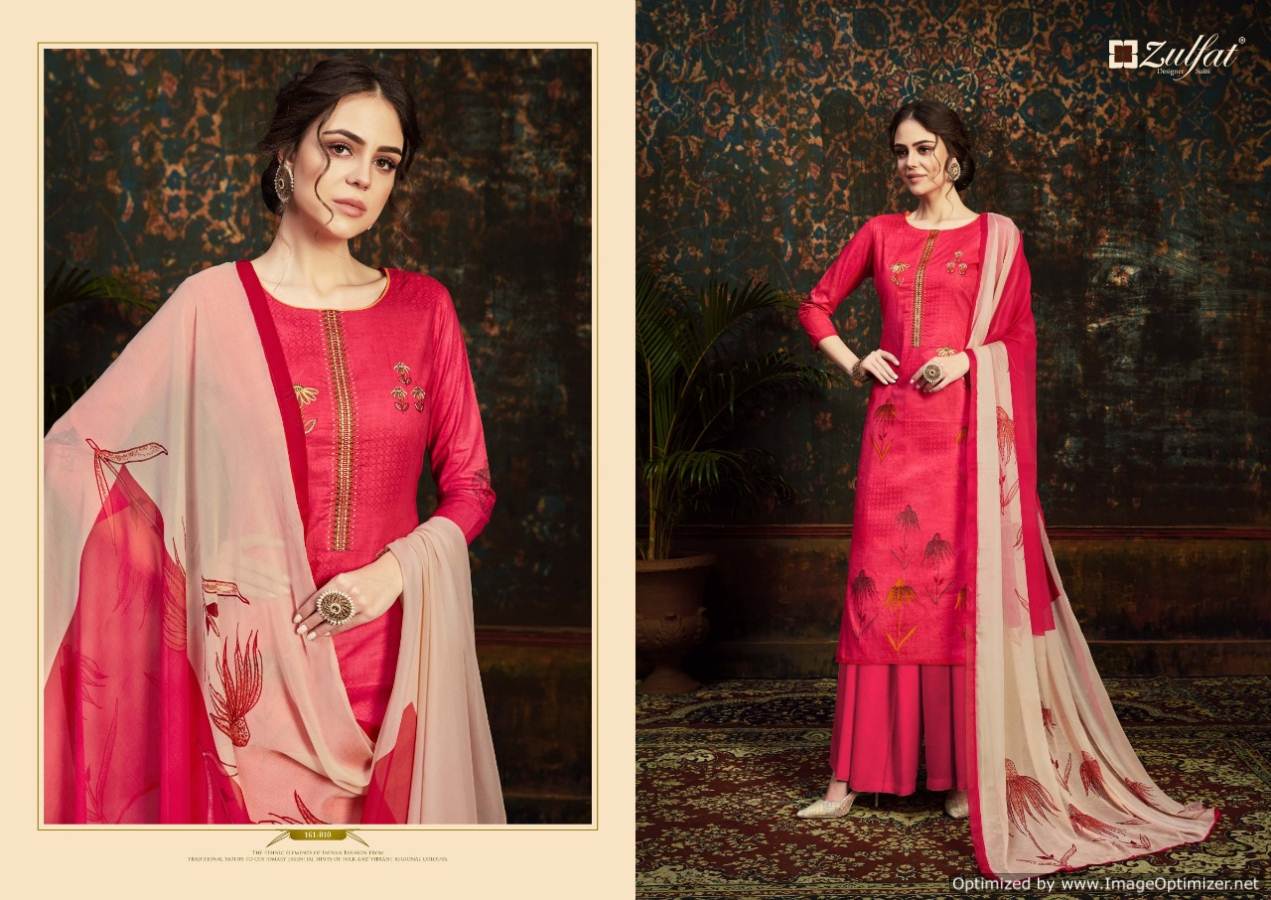 Zulfat Present Rosie Dress Material Collection.