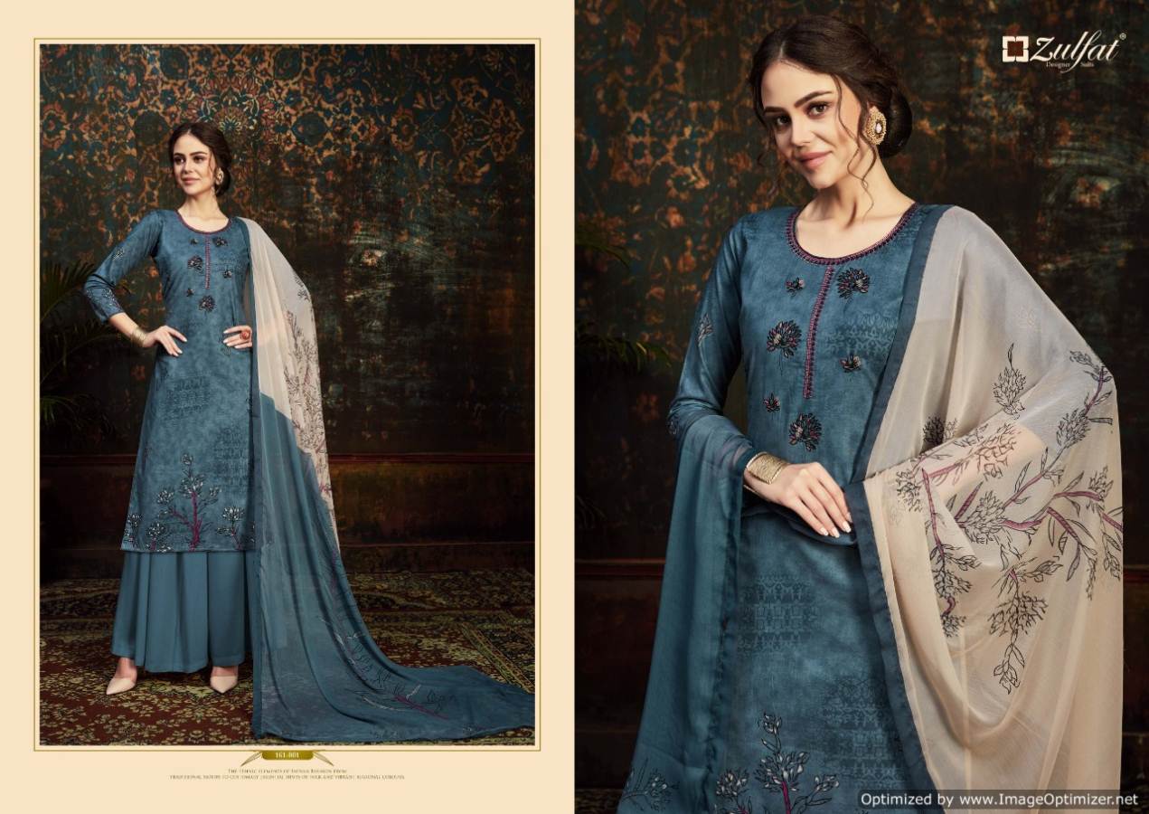 Zulfat Present Rosie Dress Material Collection.