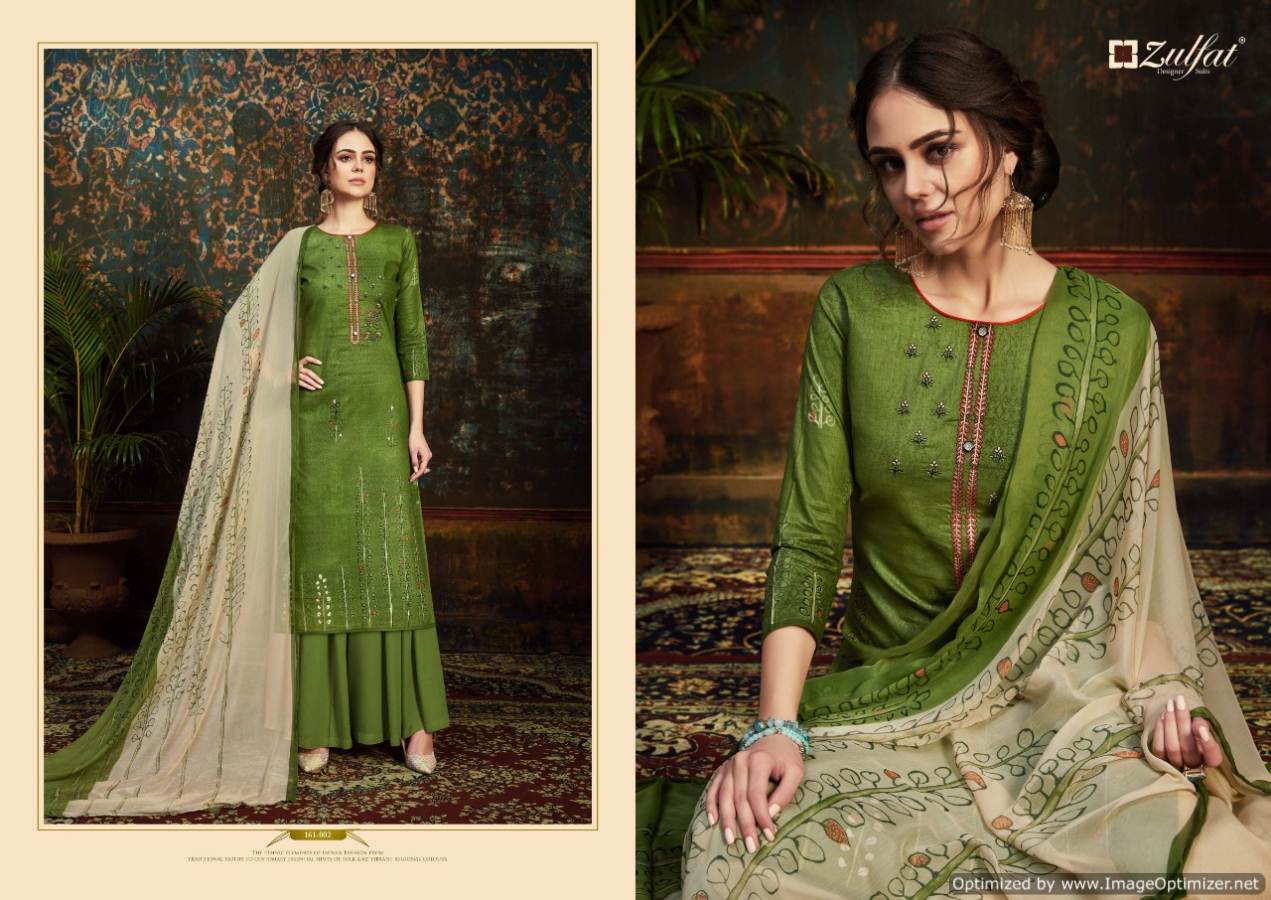 Zulfat Present Rosie Dress Material Collection.