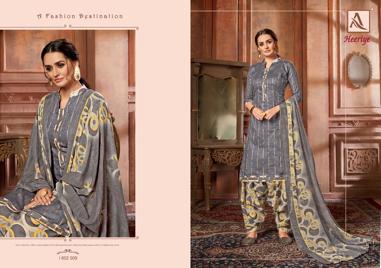 Alok Present Heeriye Dress Material Catalogue