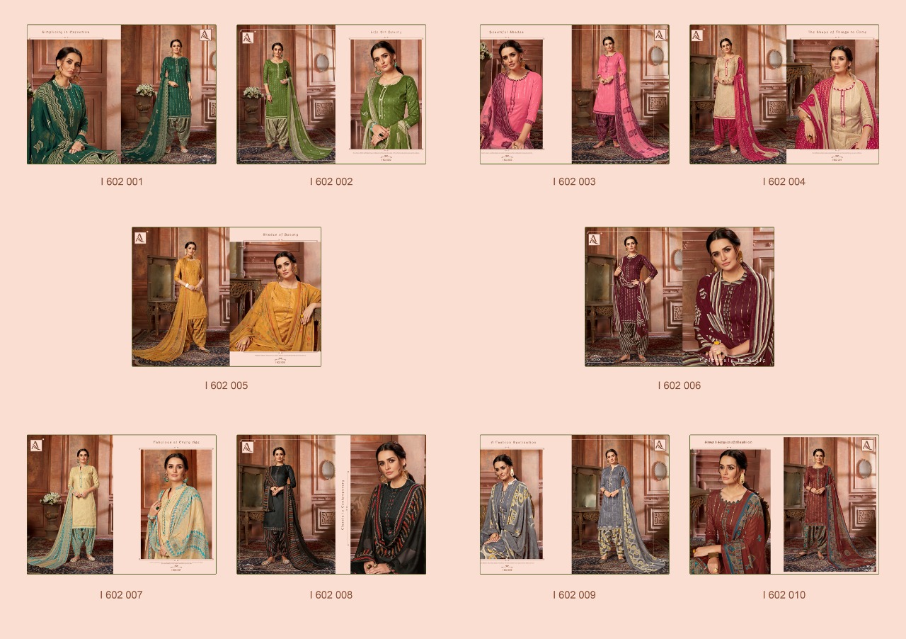 Alok Present Heeriye Dress Material Catalogue