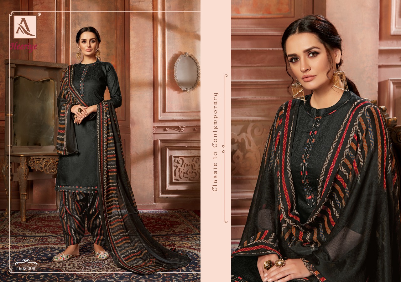 Alok Present Heeriye Dress Material Catalogue