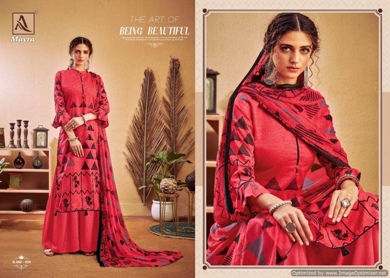 Alok Present Mayra Dress Material Collection