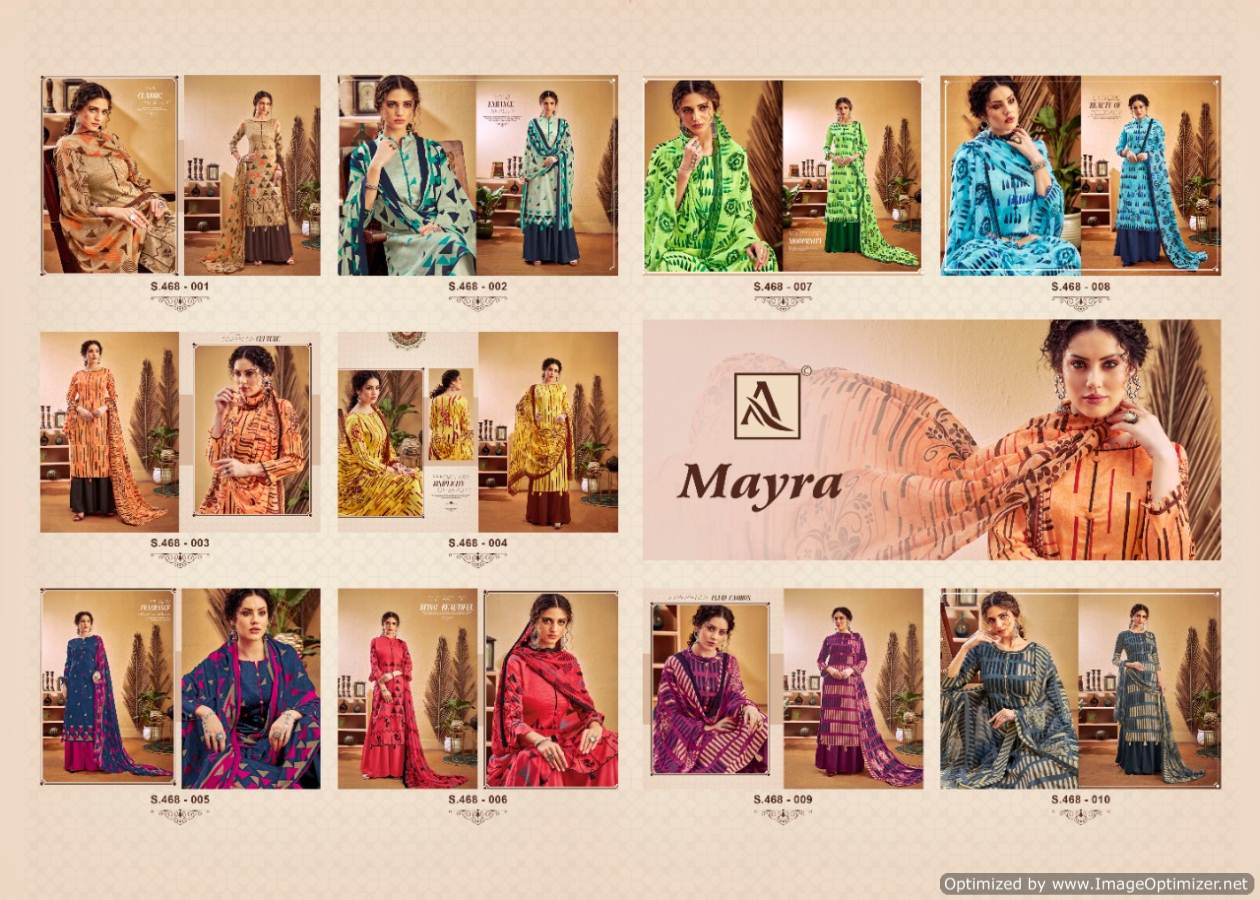 Alok Present Mayra Dress Material Collection