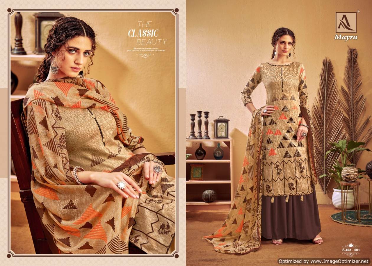 Alok Present Mayra Dress Material Collection