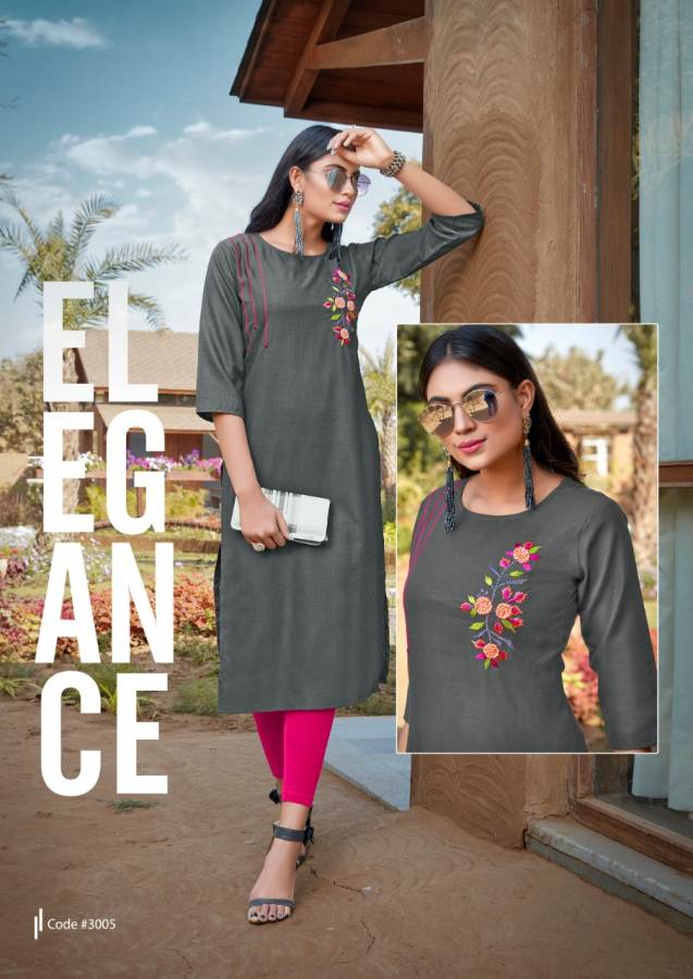 Banwery Present Blend Vol 3 Running Wear Kurtis Catalogue.