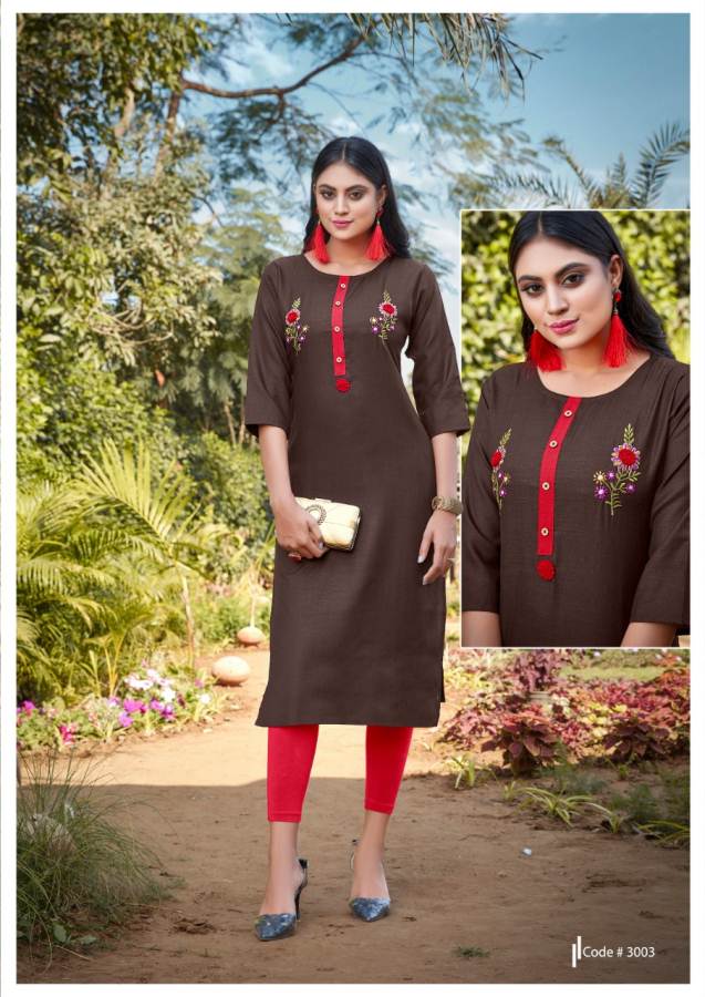 Banwery Present Blend Vol 3 Running Wear Kurtis Catalogue.