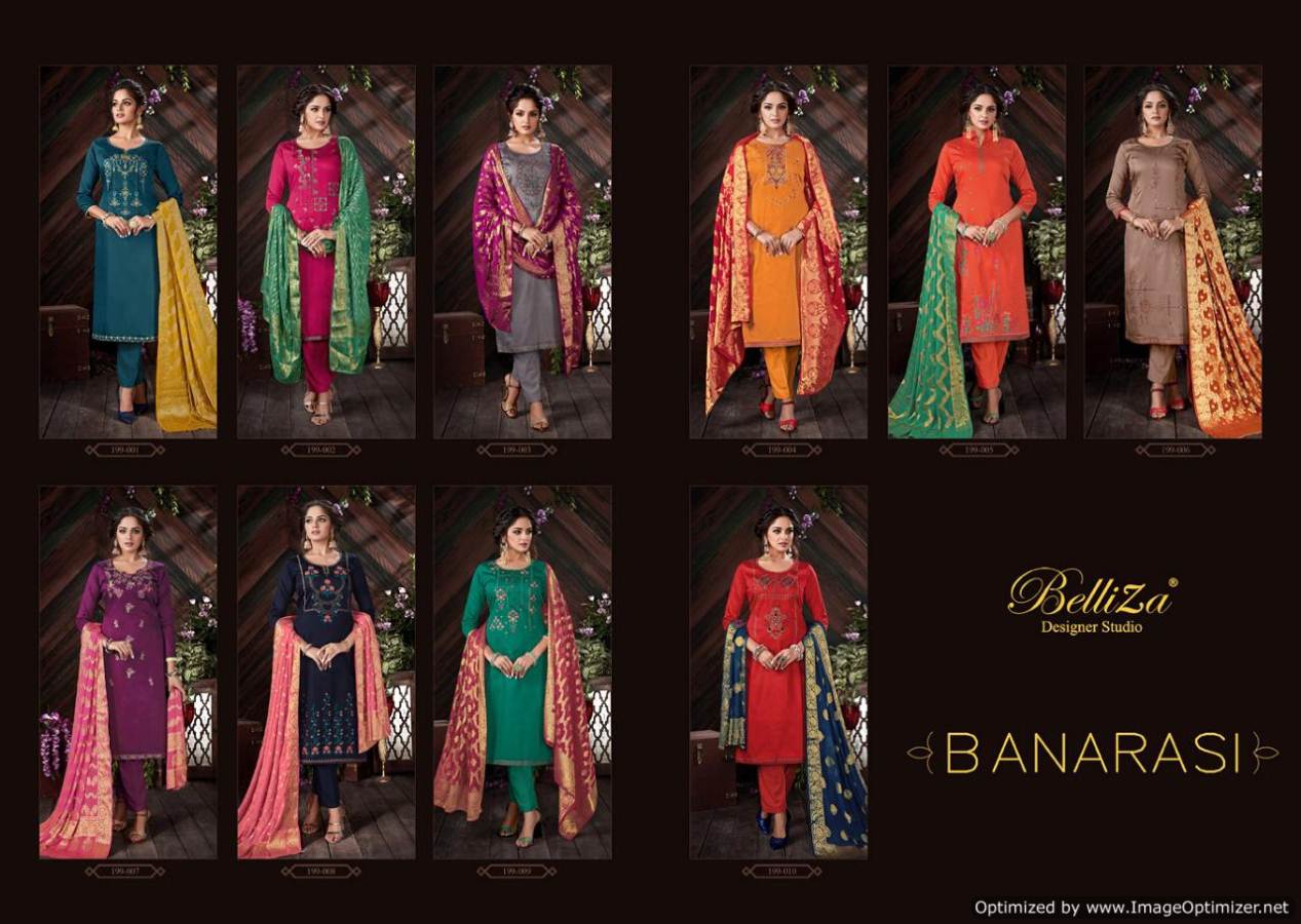 Belliza Present Banarasi Vol 3 Festive Wear Collection