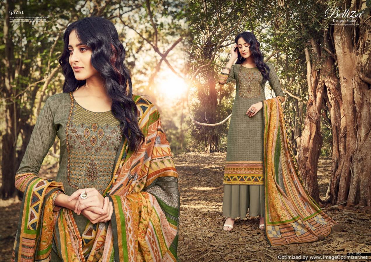 Belliza Present Gazal Digital Printed Dress Material