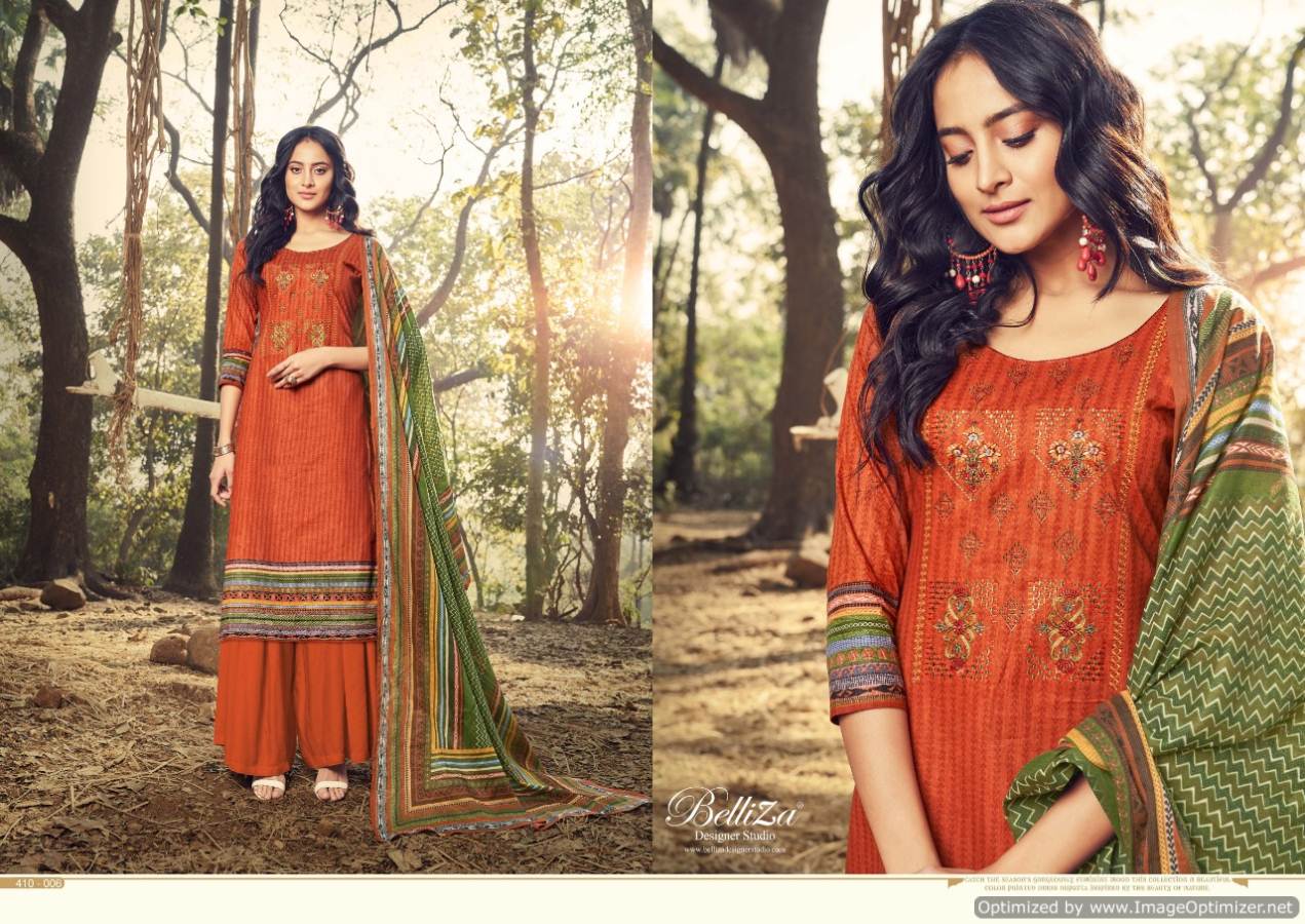 Belliza Present Gazal Digital Printed Dress Material