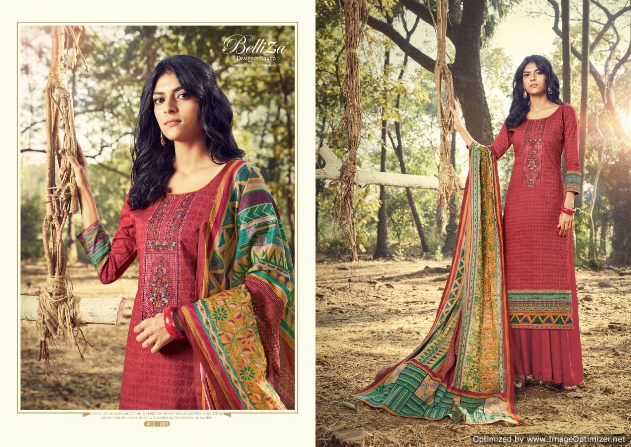 Belliza Present Gazal Digital Printed Dress Material