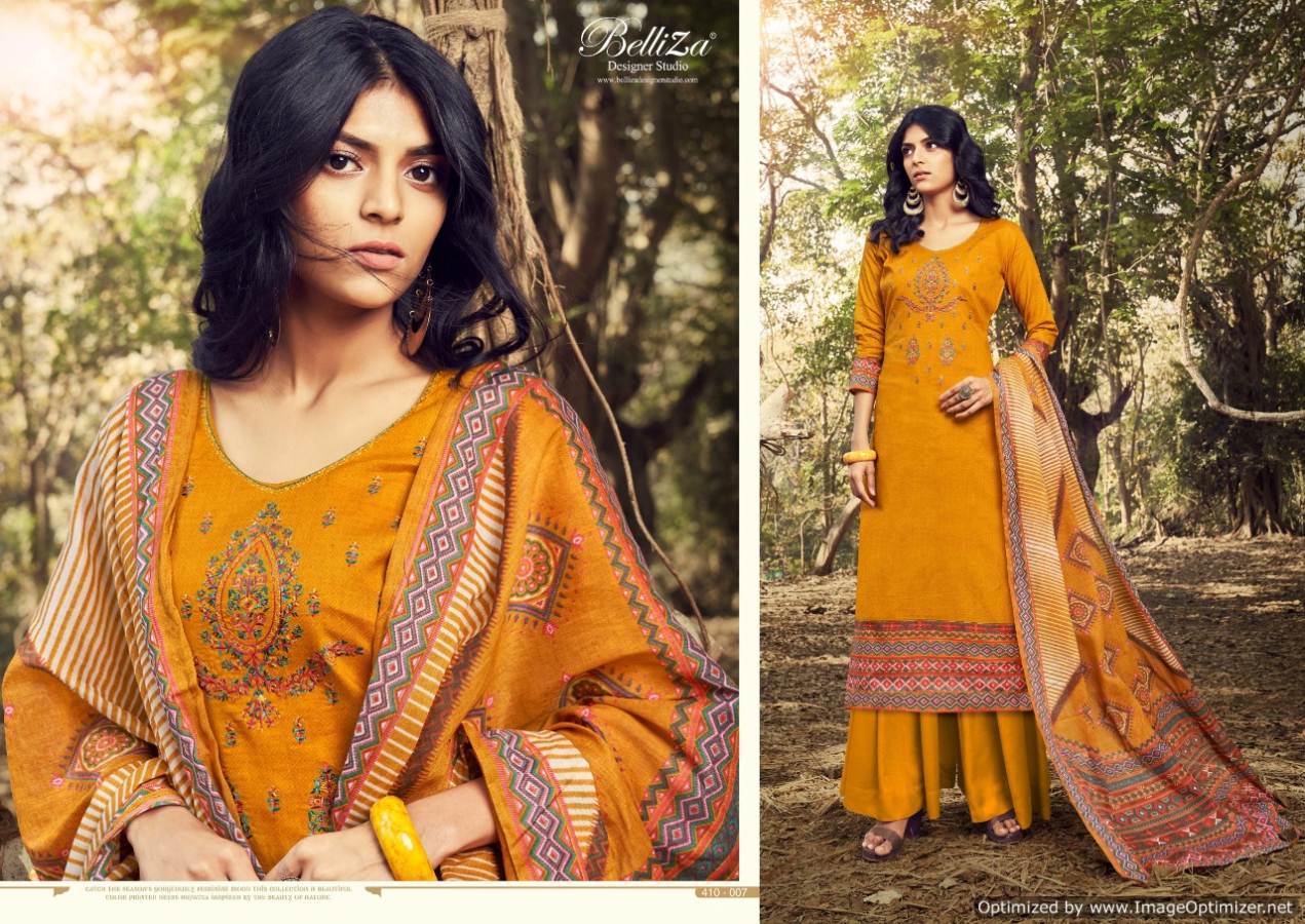 Belliza Present Gazal Digital Printed Dress Material