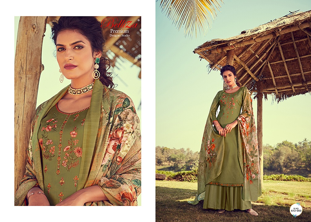 Belliza Present Ripple Dress Material Catalogue