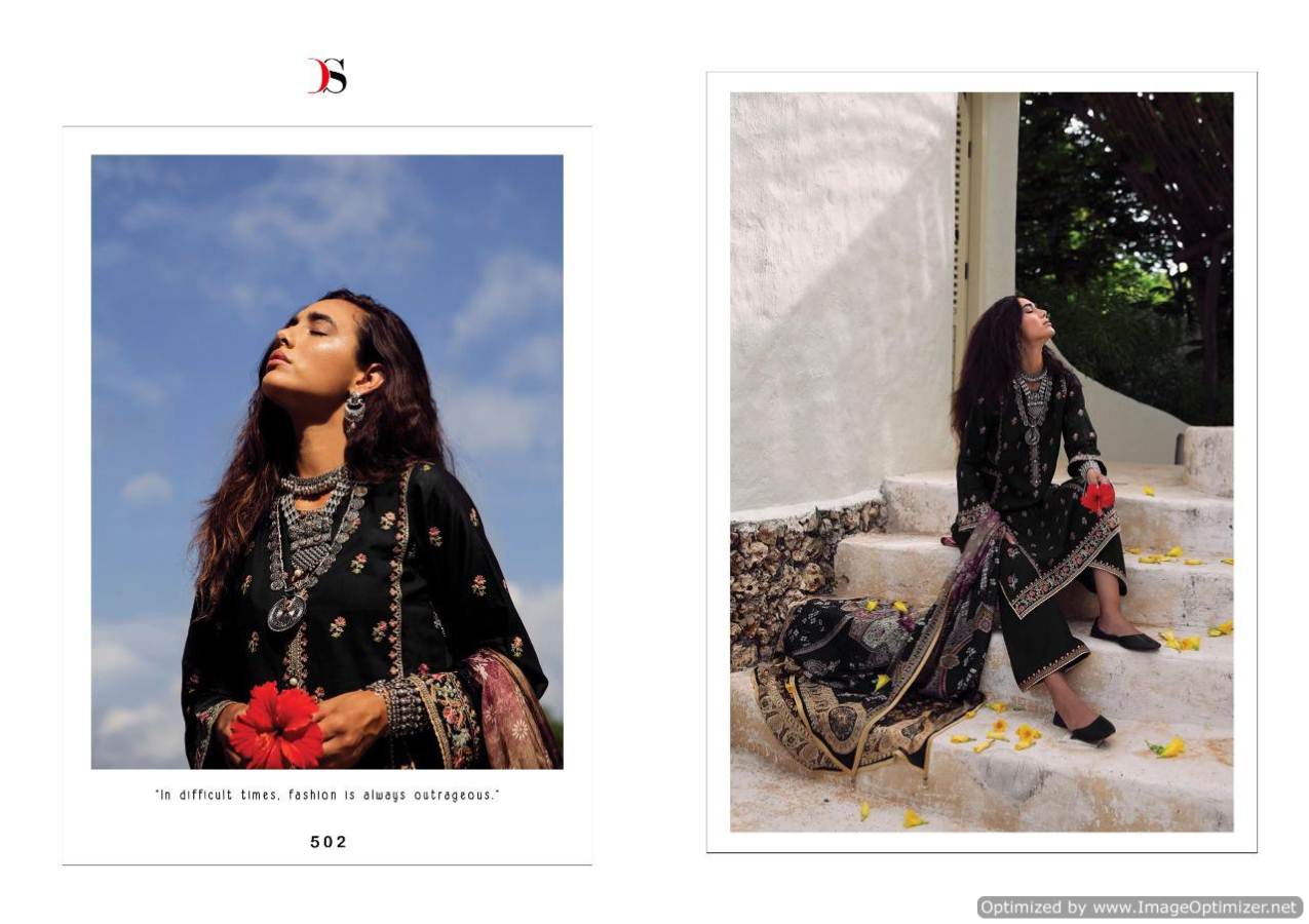 Deepsy Present Qalamkar Pakistani Salwar Suits