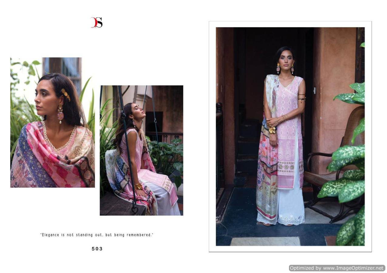 Deepsy Present Qalamkar Pakistani Salwar Suits