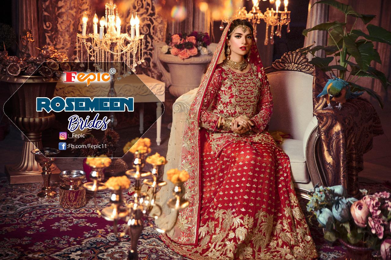 Fepic Present Rosemeen Brides Salwar Suits Collection