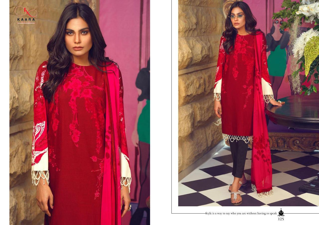 Kaara Present Muzlin Pakistani Suit Catalogue