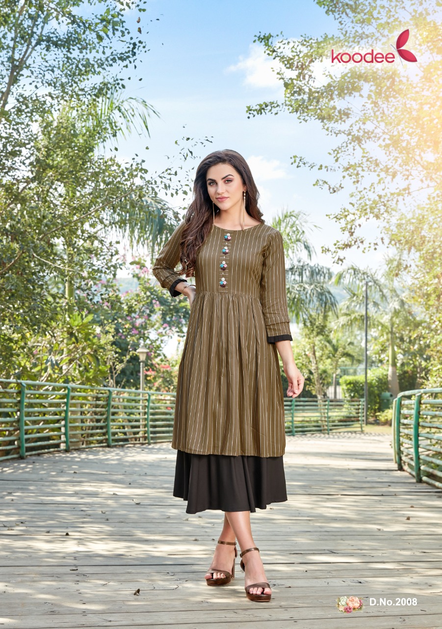 Koodee Present Chahat Kurtis Catalogue