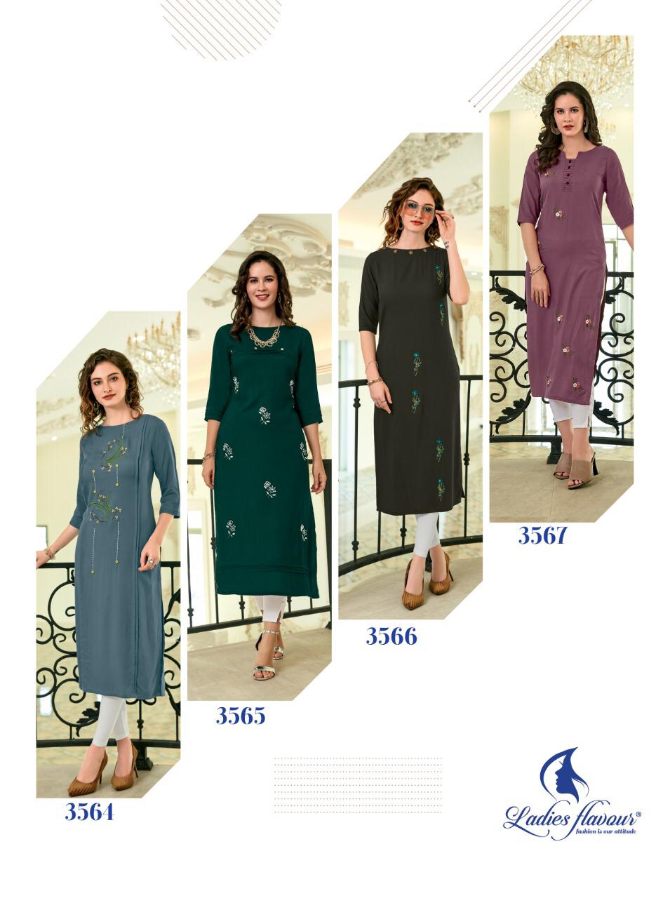 Ladies Flavour Present Serena Kurtis Catalogue