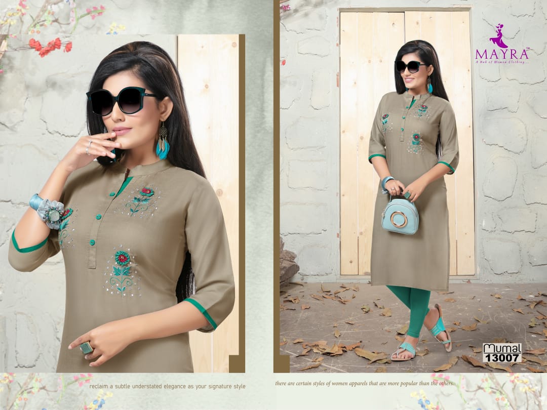 Mayra Present Mumal Kurtis Catalogue