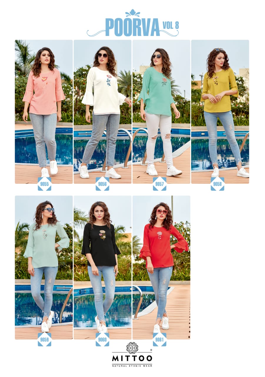 Mittoo Present Poorva Vol 8 Top Catalogue