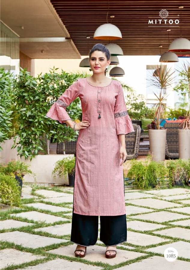 Mittoo Present Saawariya Vol 2 Kurti With Palazzo Collection.
