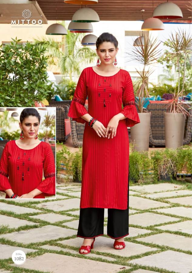 Mittoo Present Saawariya Vol 2 Kurti With Palazzo Collection.