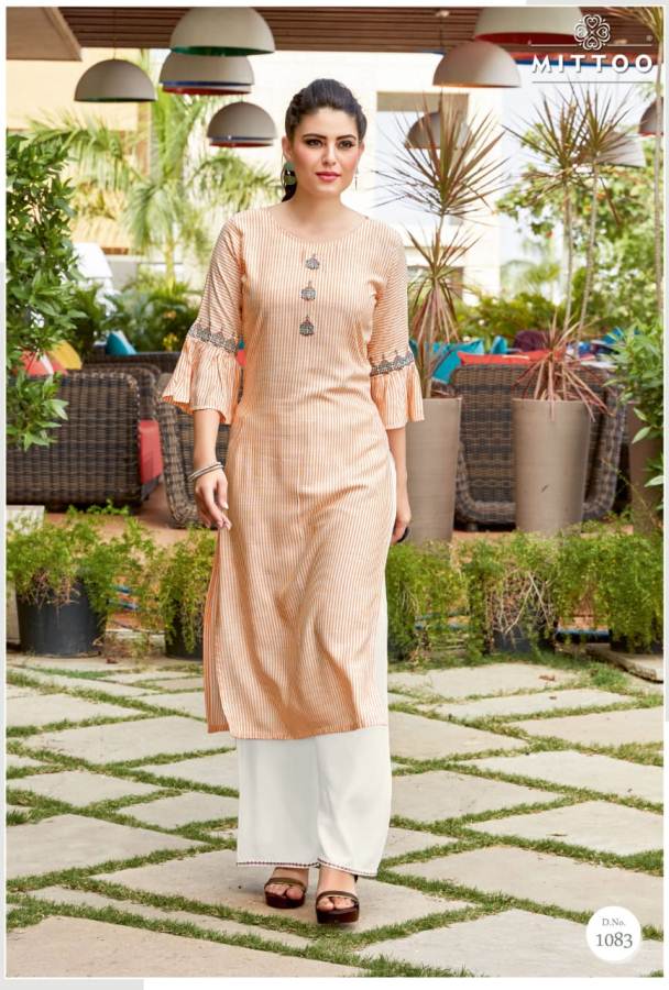 Mittoo Present Saawariya Vol 2 Kurti With Palazzo Collection.
