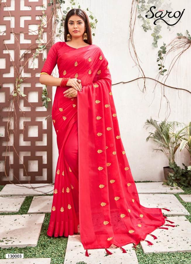 Saroj Present Natkhat Chiffon Saree Collection