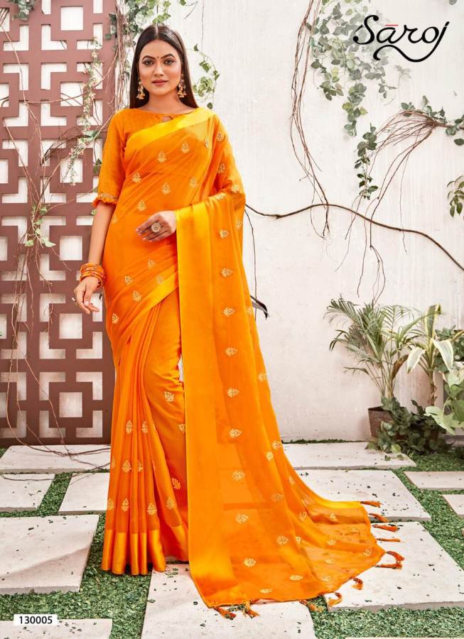 Saroj Present Natkhat Chiffon Saree Collection