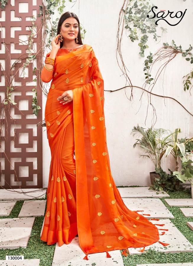 Saroj Present Natkhat Chiffon Saree Collection