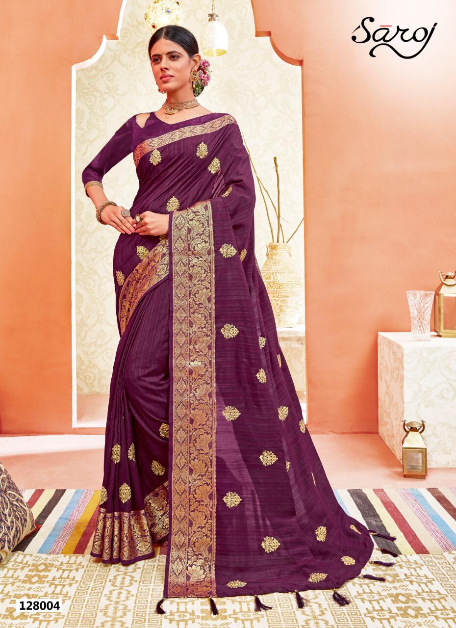 Saroj Present Raadhya Sarees Catalogue